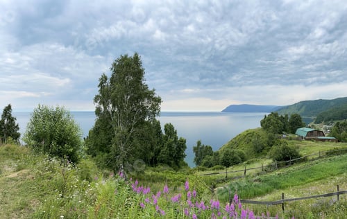 Preview: Panoramic view on Baikal Lake, Russia