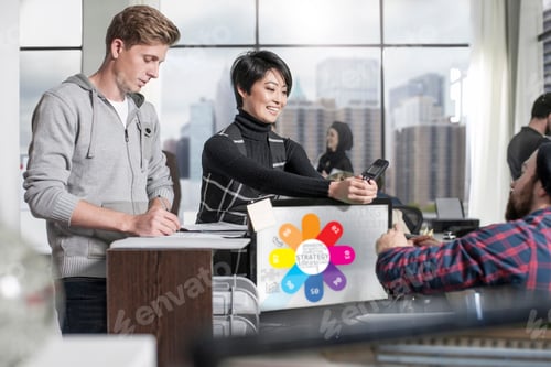 Preview: Team meeting in office