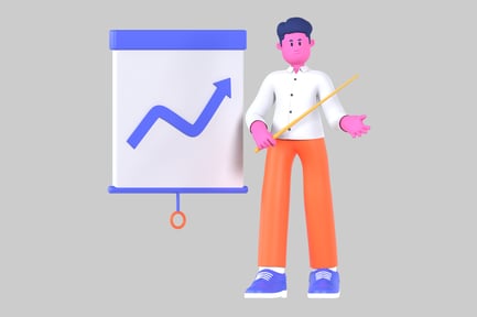 Preview: Presenter with chart