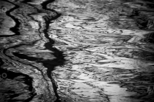 Preview: Grayscale shot of water