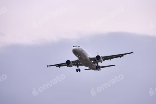 Preview: airplane flying in the sky