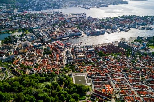 Preview: Bergen is a city and municipality in Hordaland on the west coast
