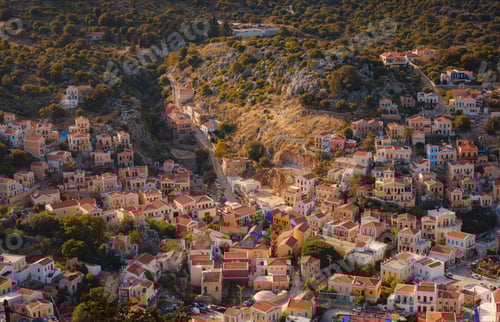 Preview: Symi Island, Greece islands holidays from Rhodos in Aegean Sea.