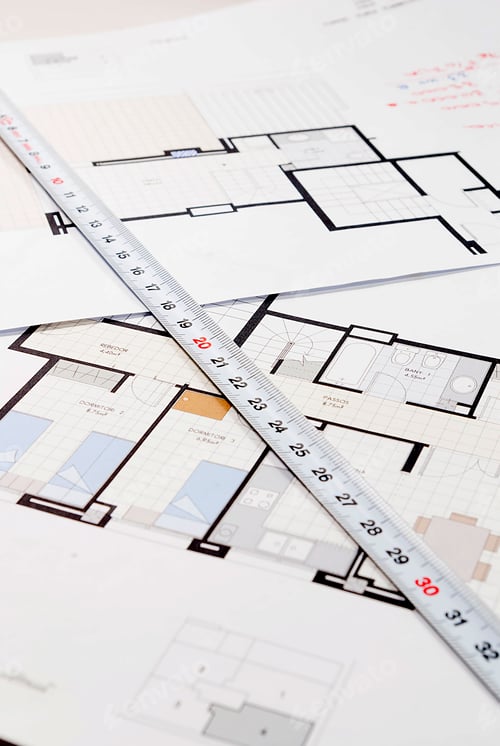 Preview: Architectural plan for building a house
