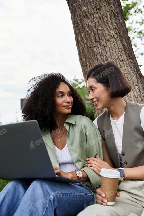 Preview: A Loving Couple Working Together in the Park
