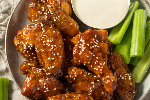 Preview: Homemade Sriracha Honey Chicken Wings