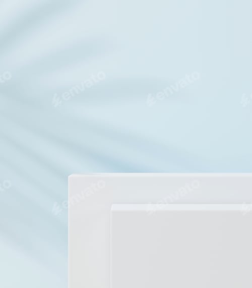 Preview: Illustration of cosmetic background for product presentation