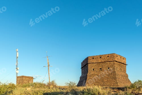Preview: Blockhouse on hill guarded Prieska during Second Boer War
