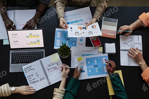 Preview: Marketing Business Meeting Top View
