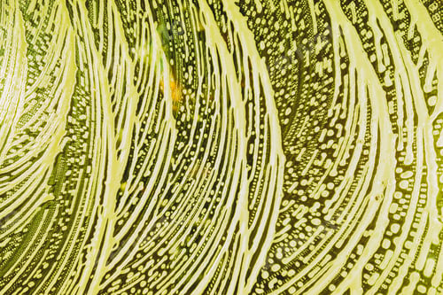 Preview: Drops- Liquid Foam. Fluid Aqua- Abstract Pattern Nature. Background- Cleansing Wash. Shampoo