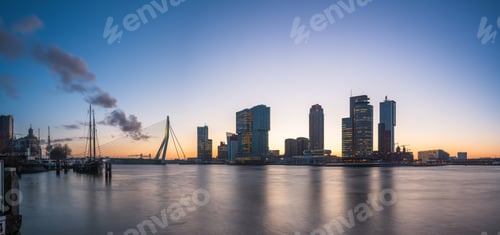 Preview: Rotterdam, Netherlands, City Skyline
