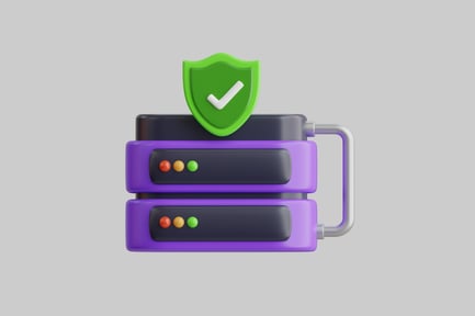 Aperçu: Pile de serveurs protégée avec bouclier