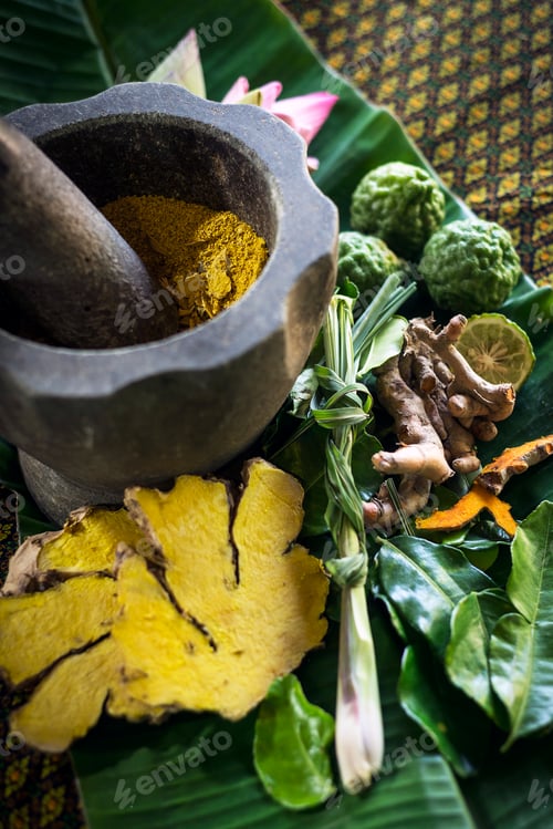 Preview: natural organic products in asian beauty spa