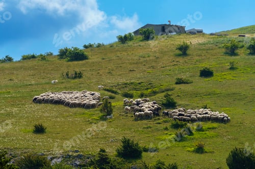 Preview: Landscape along the road from Norcia to Cittareale, Umbria