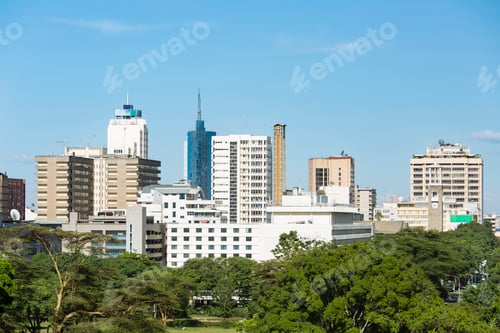 Preview: Nairobi Skyline Highrises, Kenya