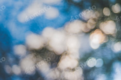 Preview: Background Beautiful Nature - Repetition Of Blurred Natural Elements Of Color And Abstract Forms.