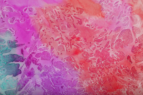 Preview: Background Image On Canvas With Strokes Of Oil Paint