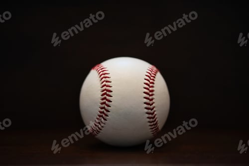 Preview: close up of baseball ball