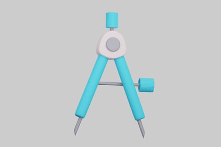 Preview: Teal compass tool