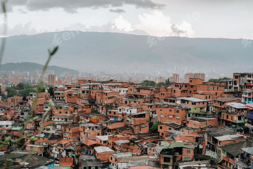 Preview: Photos in the streets of Comuna 13 Neighbourhood in Medellin, Colombia