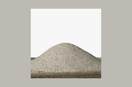 Preview: Pile of irregularly shaped rocks in barren landscape