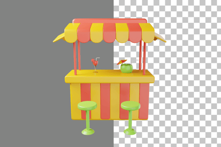 Preview: Bar 3D Icon