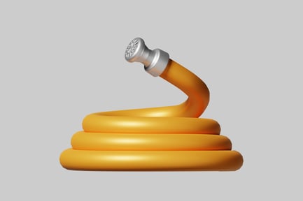Preview: Garden hose with spray nozzle