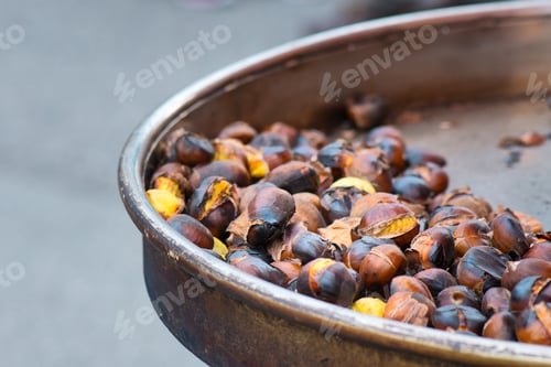 Preview: Grilled chestnuts