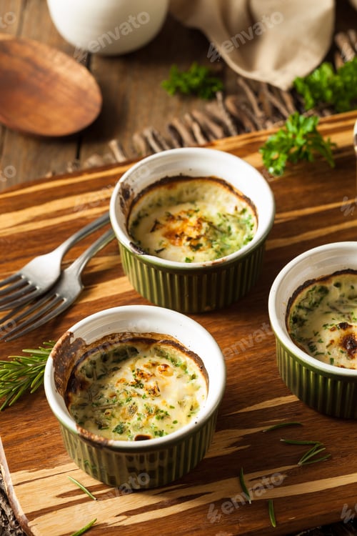 Preview: Cream Egg Bake in Ramekin