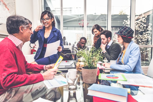 Preview: Team of creative business people