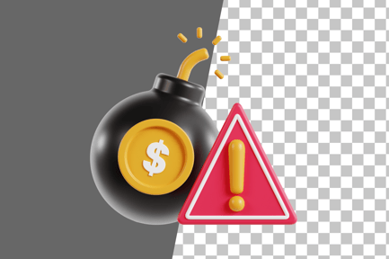 Preview: Investment Risk 3D Icon