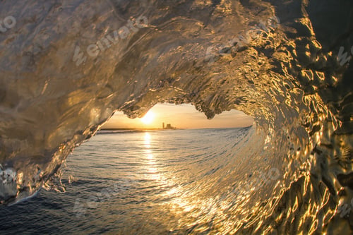 Preview: Barrelling wave, Hawaii, USA