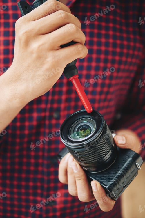 Preview: Cleaning lens