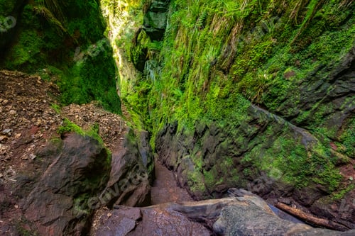 Preview: Devil’s Pulpit gorge, near Glasgow, Scotland