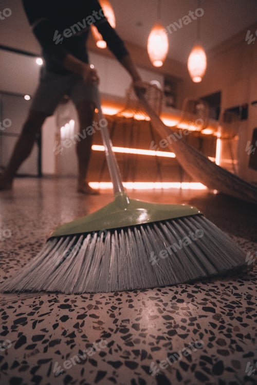 Preview: Sweeping the floors