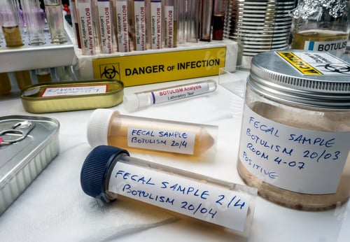 Preview: Samples contaminated by Clostridium botulinum toxin that causes botulism in humans
