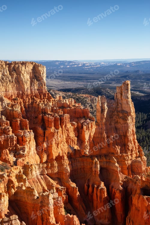 Preview: View of an American landscape Background. Utah
