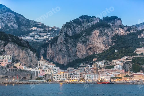Preview: Amalfi cityscape. Italy
