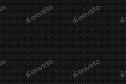 Preview: Dark Textured Metal Background with Small Holes