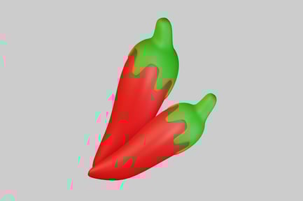 Aperçu: Piments rouges allongés