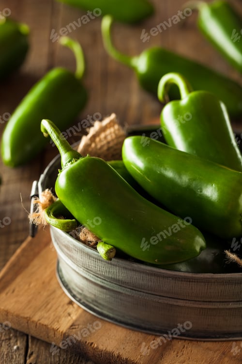 Preview: Organic Green Jalapeno Peppers