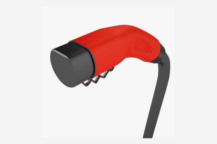 Preview: Electric Vehicle Charging Plug with Socket