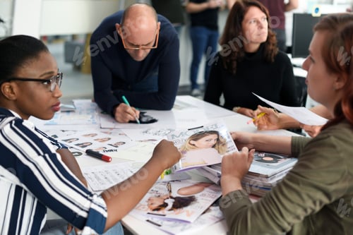 Preview: Startup Business Team Brainstorming on Meeting Workshop