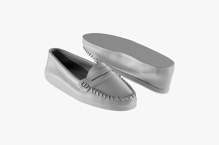 Preview: Classic Penny Loafers - Women's Fashion Footwear