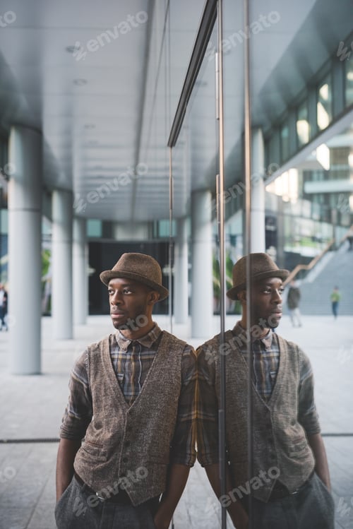 Preview: young black man outdoor