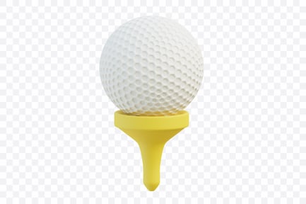 Preview: Golf Ball On Tee