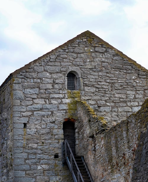 Preview: View of the watchtower of the famous Visby medieval city wall on the island of Gotland, Sweden