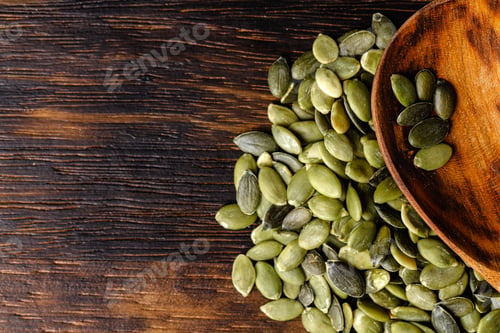 Preview: Heap of beans. Raw beans texture background. Close up.