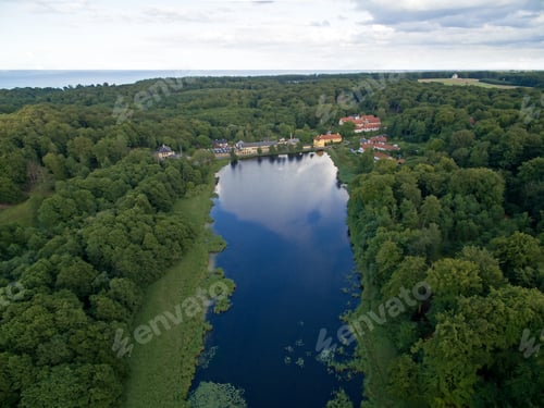 Preview: Aerial view of Raadvad, Denmark