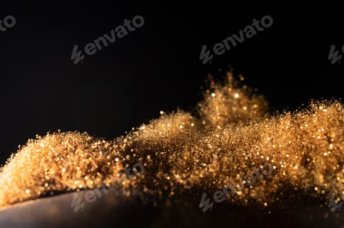 Preview: Bokeh Abstract Background with Glitter Lights. Blurred Soft vintage colored.